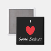 I Heart South Dakota Magnet (Recto/Verso)