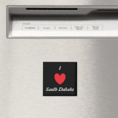 I Heart South Dakota Magnet (In Situ (Lave-vaisselle))