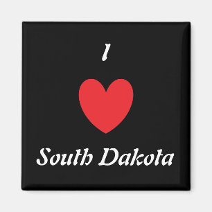 I Heart South Dakota Magnet Magneet