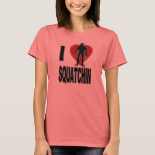 I Heart Squatchin T-shirt