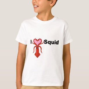 I Heart Squid T-shirt