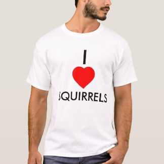 I Heart Squirrels T-shirt