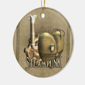 I Heart Steampunk Personalized Ornament (Links)