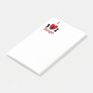 I Heart Tango Post-it® Notes