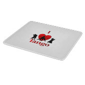 I Heart Tango Snijplank (Hoek)