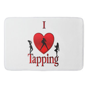 I Heart Tap Dance Badmat