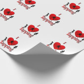 I Heart Tap Dance Cadeaupapier (Hoek)