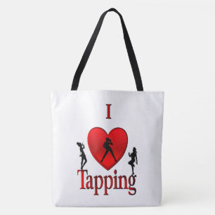 I Heart Tap Dance Draagtas