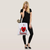 I Heart Tap Dance Draagtas (Op model)