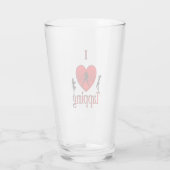 I Heart Tap Dance Glas (Achterkant)