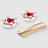 I Heart Tap Dance Handwaaier (Niet-gemonteerd)