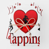 I Heart Tap Dance Inpakpapier Vel (In situ)