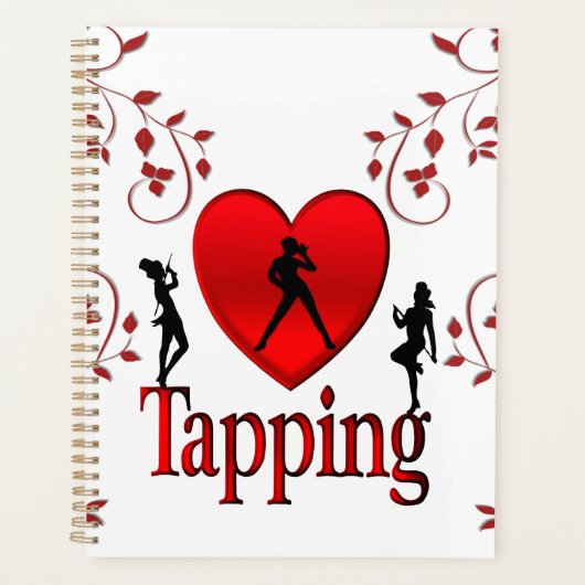 I Heart Tap Dance Planner (Voorkant)