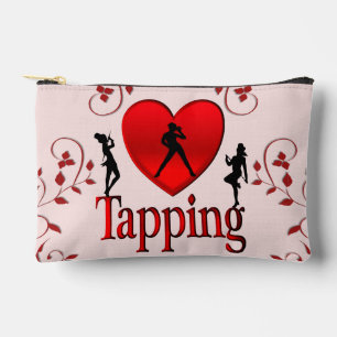 I Heart Tap Dance Roze Etui