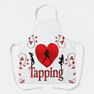 I Heart Tap Dance Schort