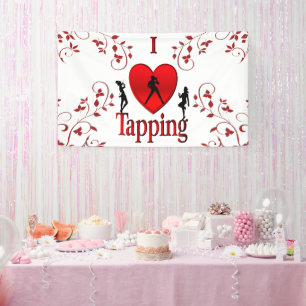I Heart Tap Dance Spandoek