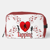 I Heart Tap Dance Toilettasje (Achterkant)