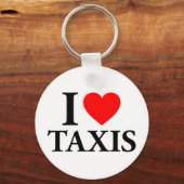 I Heart Taxis Sleutelhanger (Voorkant)