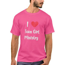 I Heart Teen Girl Ministry T-shirt
