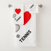 I heart tennis - ajouter le nom (En situation)