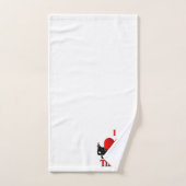 I Heart Theater Bad Handdoek (Handdoek)