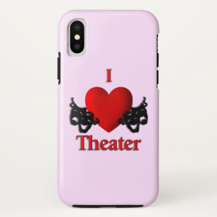 I Heart Theater iPhone XS Hoesje
