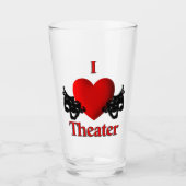 I Heart Theater Glas (Voorkant)