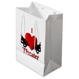 I Heart Theater Medium Cadeauzakje