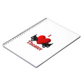I Heart Theater Notitieboek (Linkerzijde)