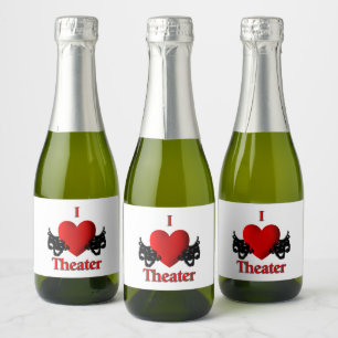 I Heart Theater Sparkling Wijnetiket