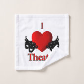 I Heart Theatre (Gant de toilette)