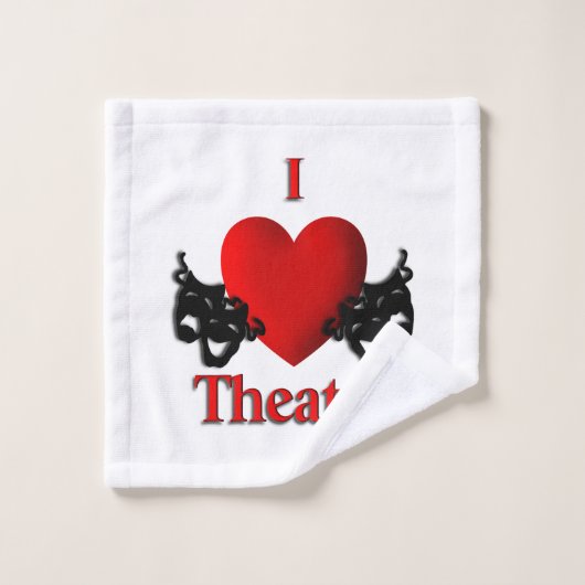 I Heart Theatre (Gant de toilette)