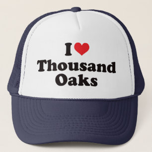I Heart Thousand Oaks Trucker Pet