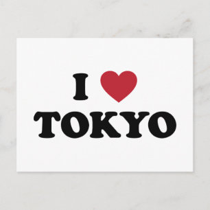 I Heart Tokyo Japan Briefkaart
