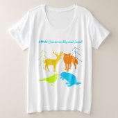 I Heart Toutes les Créatures Gros et Petits (Design devant)