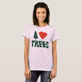I Heart Trees T-shirt (Voorkant volledig)