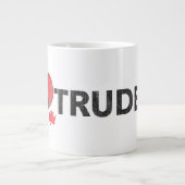 I Heart Trudeau Grote Koffiekop (Voorkant)