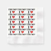 I Heart Trump Servet (Voorkant)