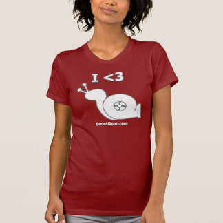 I Heart Turbo Snail - Womens T-Shirt van BoostGear