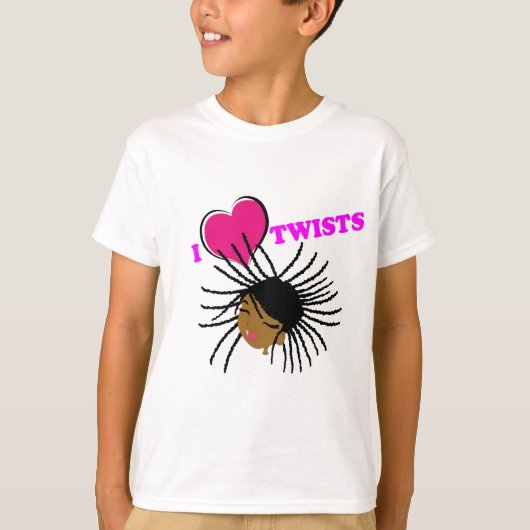 I Heart Twists T-shirt (Voorkant)