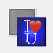 I Heart U Magnet (Recto/Verso)