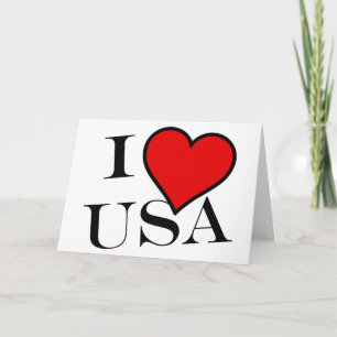 I Heart USA bk gcnt Kaart