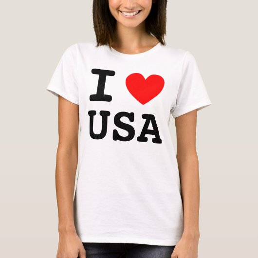 I Heart USA Shirt (Voorkant)