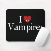 I Heart Vampires Mousepad Muismat (Met muis)