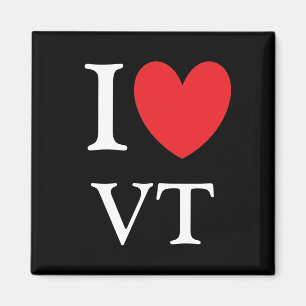 I Heart Vermont Magnet Magneet