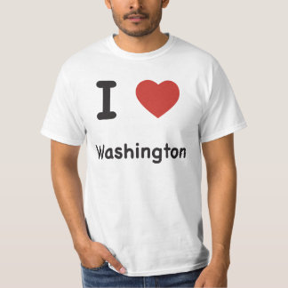 I Heart Washington - T-shirt bébé