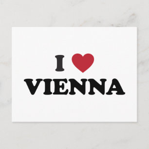 I Heart Wenen Oostenrijk Briefkaart