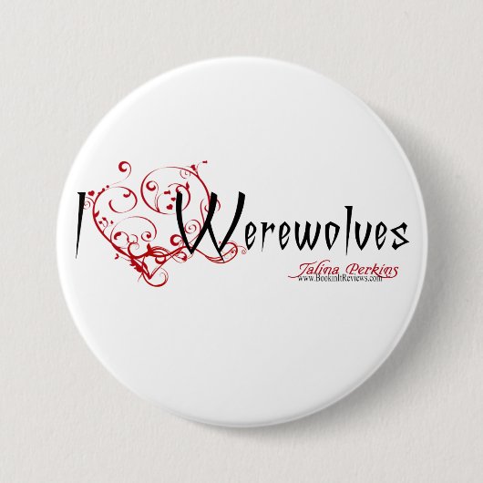 I Heart Werewolves Button (Voorkant)