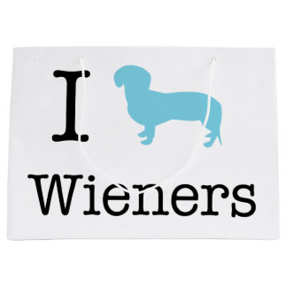 I Heart Wieners Large Cadeauzakje