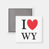 I Heart Wyoming Magnet (Recto/Verso)